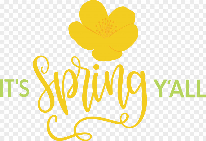 Spring Quote Message PNG