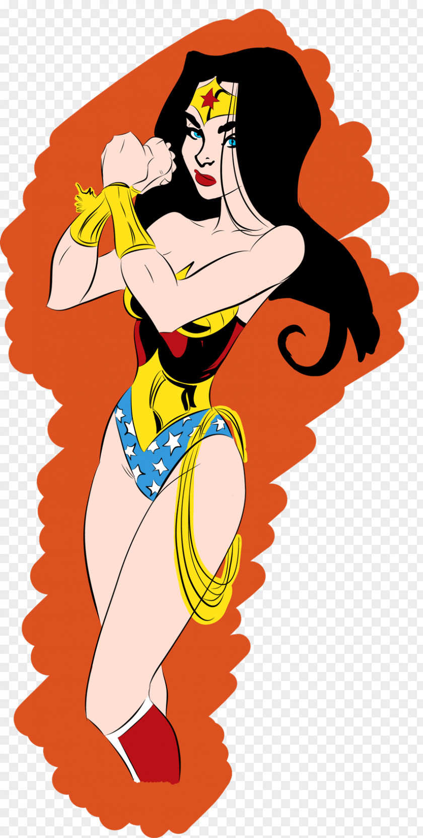 Wonder Woman Fiction Art Clip PNG