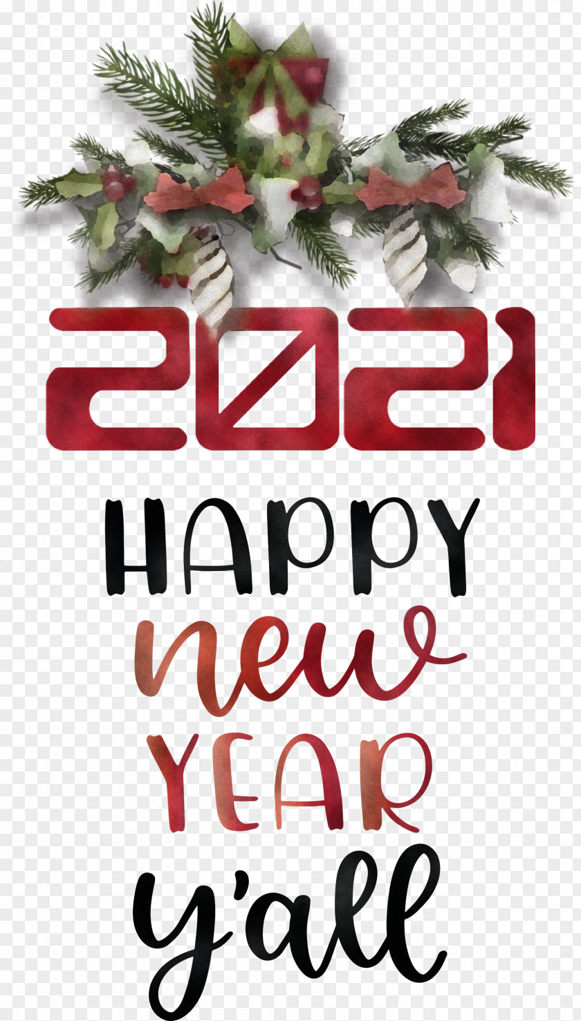 2021 Happy New Year Wishes PNG