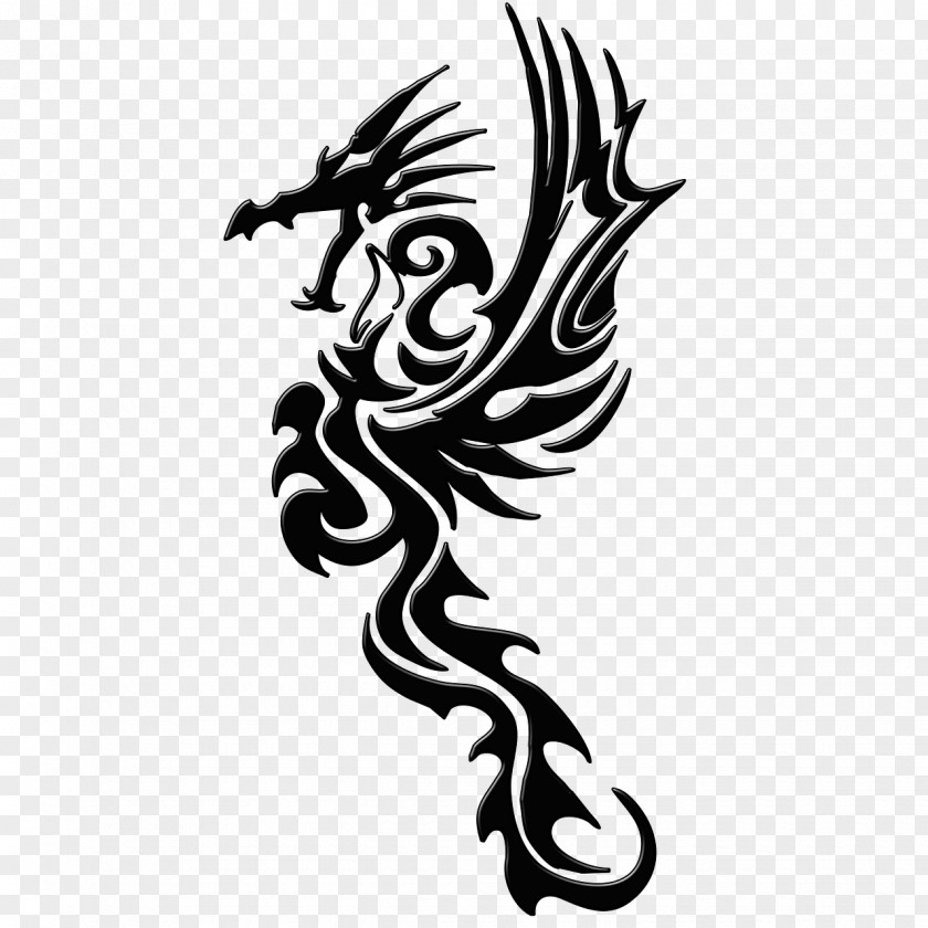 Creature Ceramic Decal Dragon Art PNG