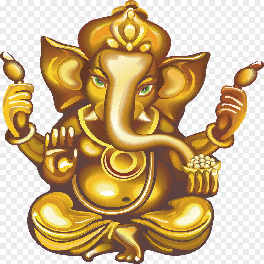 Elephant Vector Ganesha Ganesh Chaturthi Illustration PNG