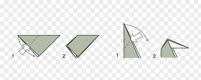 Folds Triangle Logo PNG