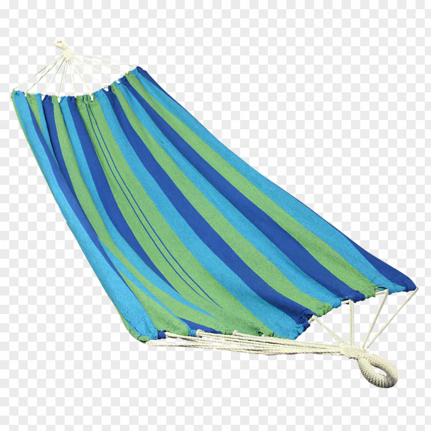 Hammock Camping In The Woods Turquoise PNG