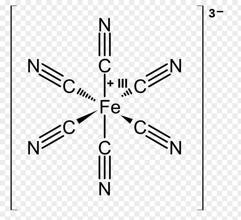 Iron Potassium Ferricyanide Ferrocyanide PNG