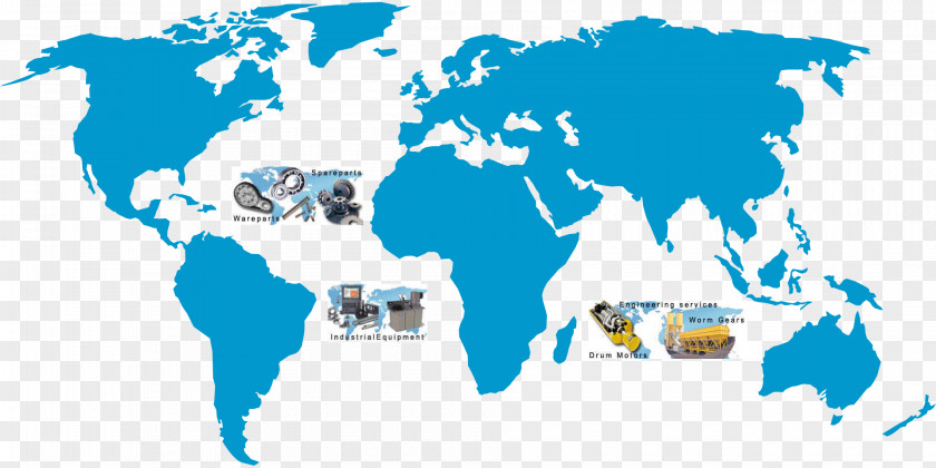 World Map The Factbook PNG