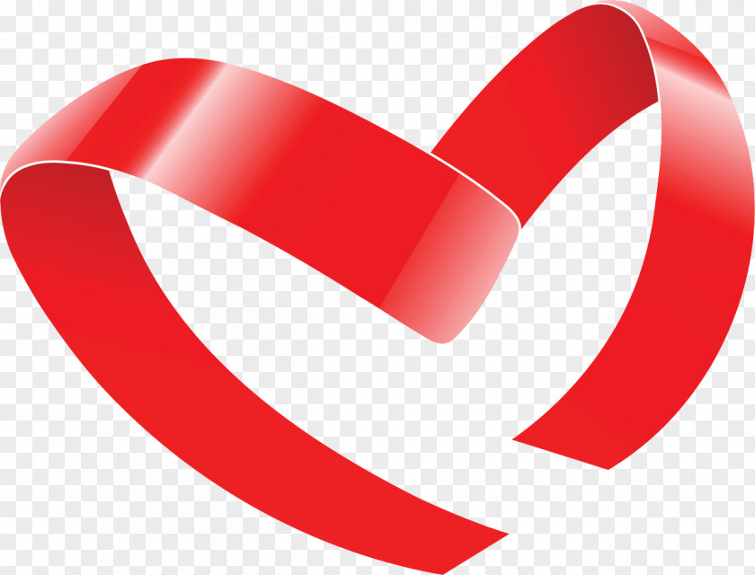 Amor Ribbon Red Clip Art Image Logo PNG