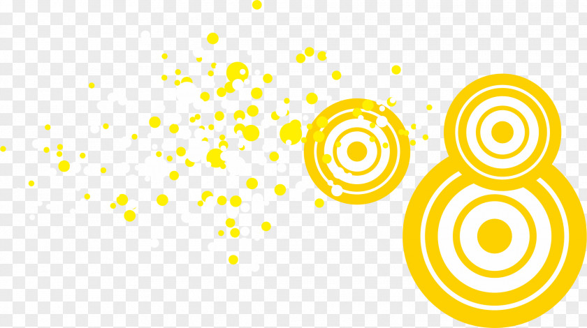Ink Circle Yellow PNG