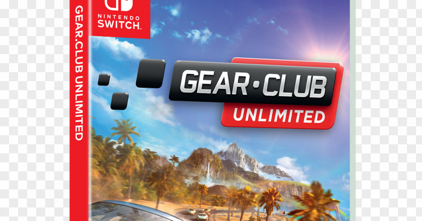 Nintendo Switch Gear.Club Unlimited Video Game Test Drive PNG