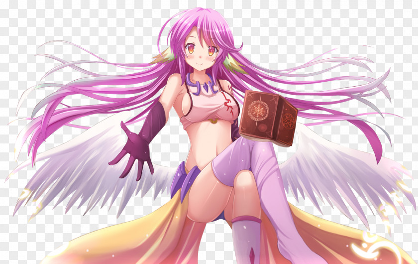 No Game Life Gabriel Anime Jibril Angel PNG Angel, clipart PNG