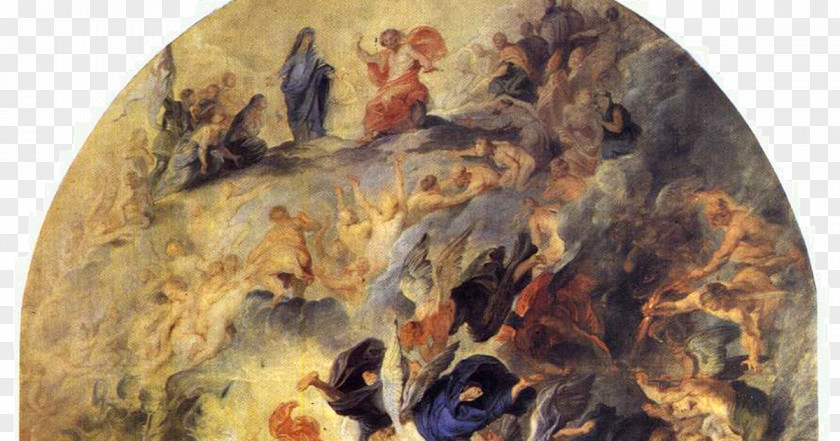 Painting The Small Last Judgement Alte Pinakothek Fall Of Damned Musée Du Louvre PNG