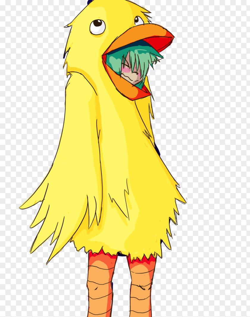 Rugrats Bird Cartoon Hangover Costume PNG