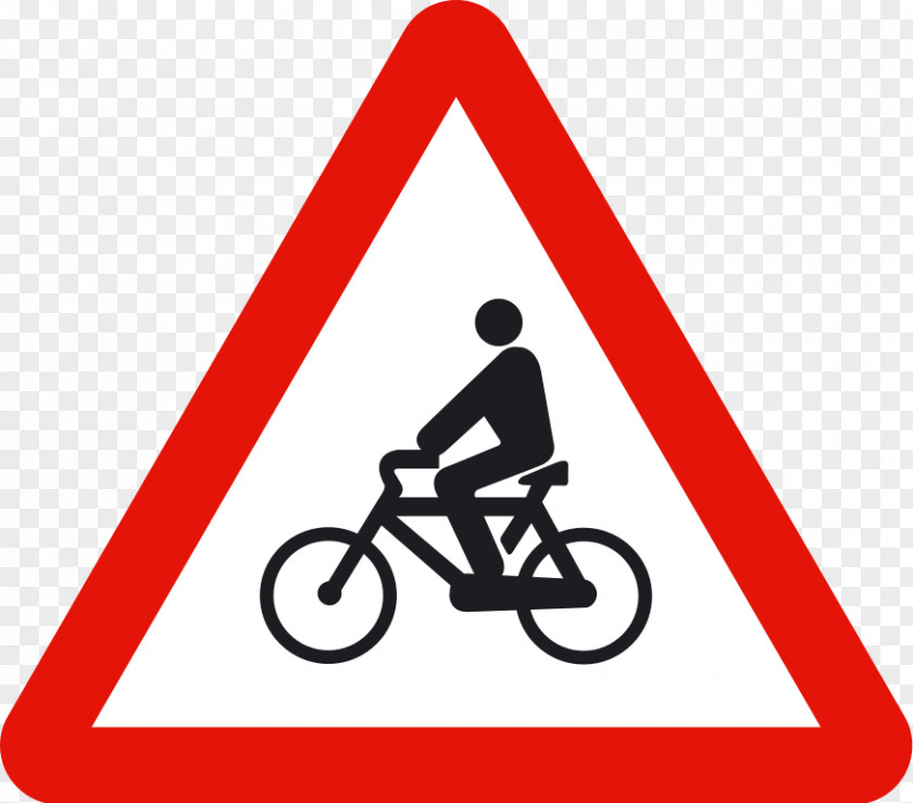 Bicycle Traffic Sign Warning Light PNG