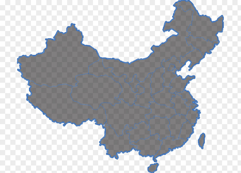 China Map Clip Art PNG
