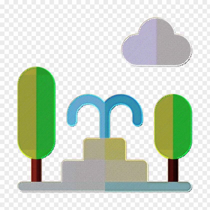 Landscapes Icon Park Fountain PNG