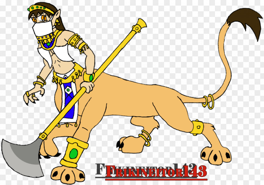 Lion Big Cat Mammal Horse PNG