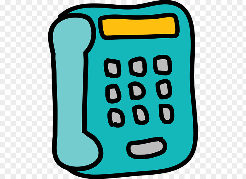 Blue Phone Telephone Telephony Mobile Phones PNG