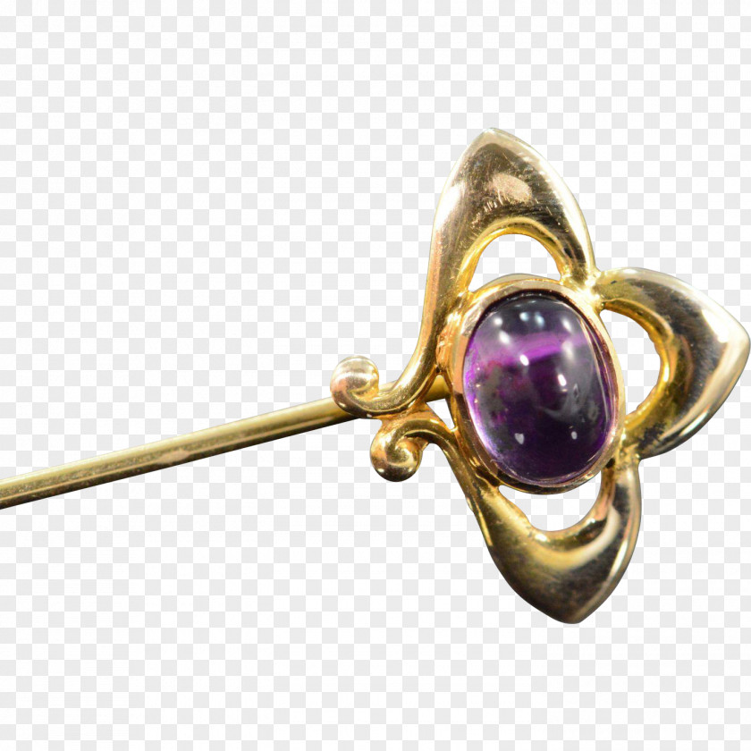Purple Amethyst Body Jewellery PNG