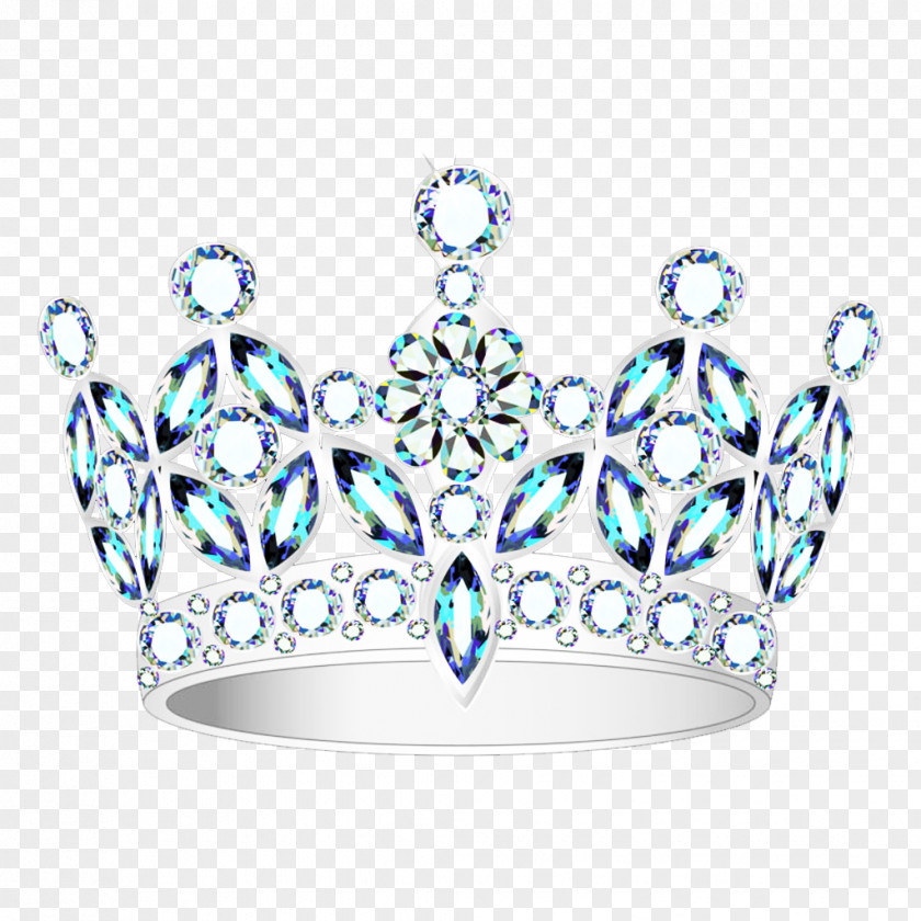 Sapphire Crown Picture Material Diamond Gemstone PNG