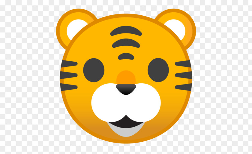 Tiger Emojipedia Cat Android PNG