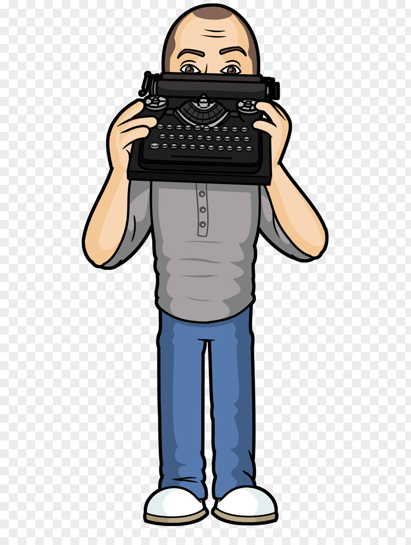 Typewriter Television Comedy Cartoon Clip Art PNG