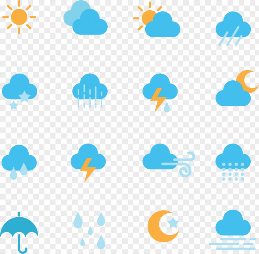 Weather Symbols Rain Symbol Icon PNG