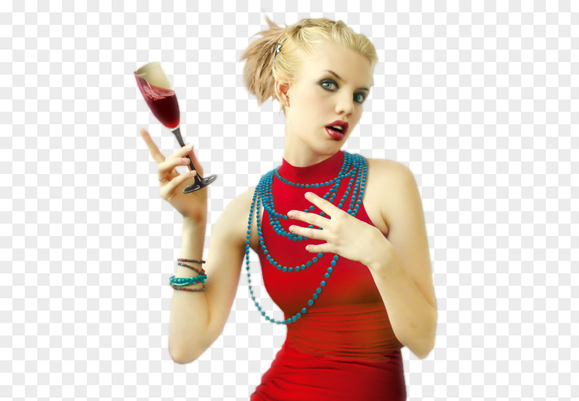 Womans Woman With Drink PNG