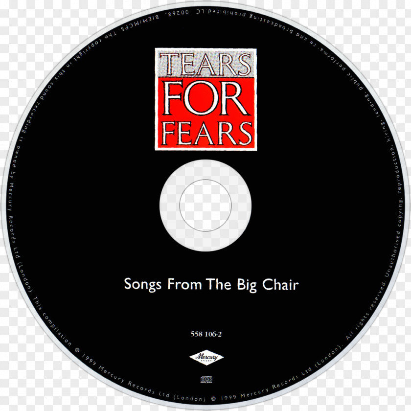 Clubby Compact Disc Bäst Of Songs From The Big Chair Album 20th Century Masters: Millennium Collection: Best Tears For Fears PNG