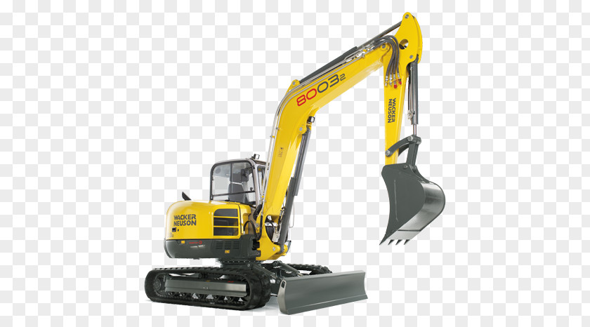 Compact Excavator Wacker Neuson Heavy Machinery Agricultural PNG