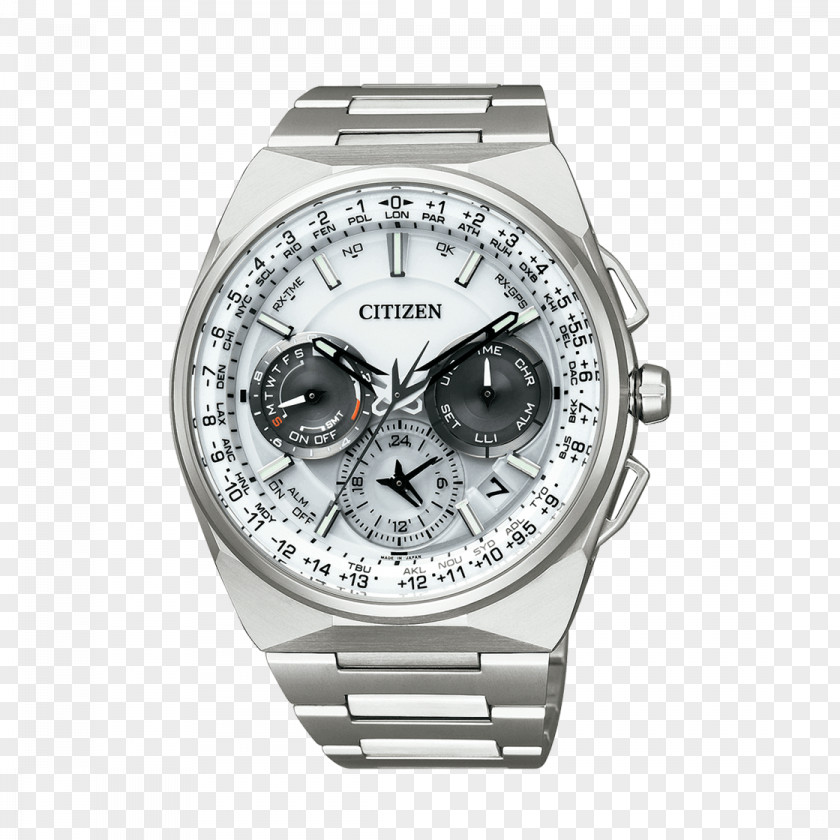 Watch Eco-Drive Citizen Chronograph Water Resistant Mark PNG