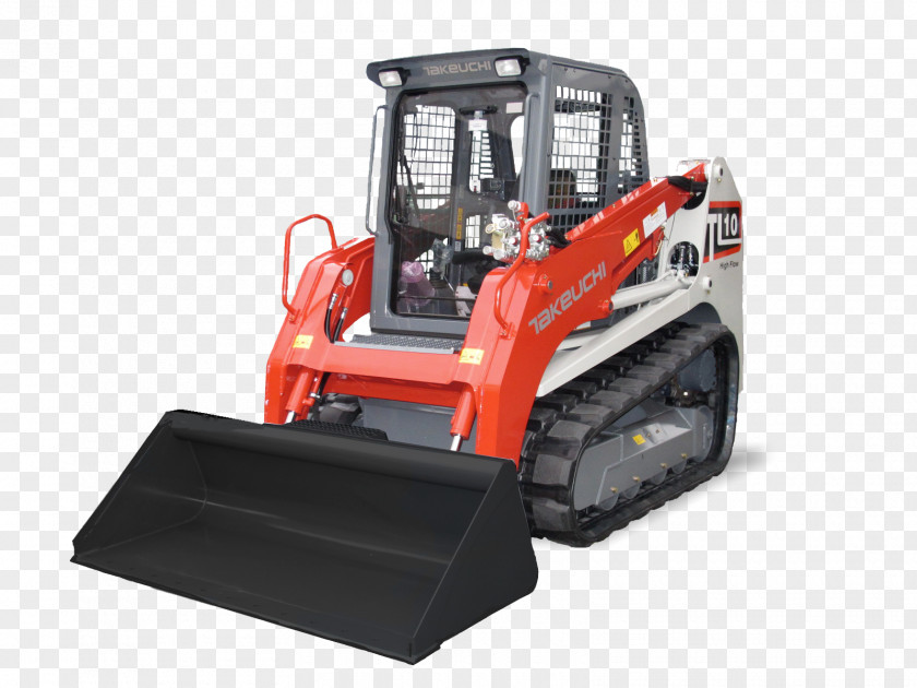 Excavator Tracked Loader Skid-steer Heavy Machinery Takeuchi Manufacturing PNG