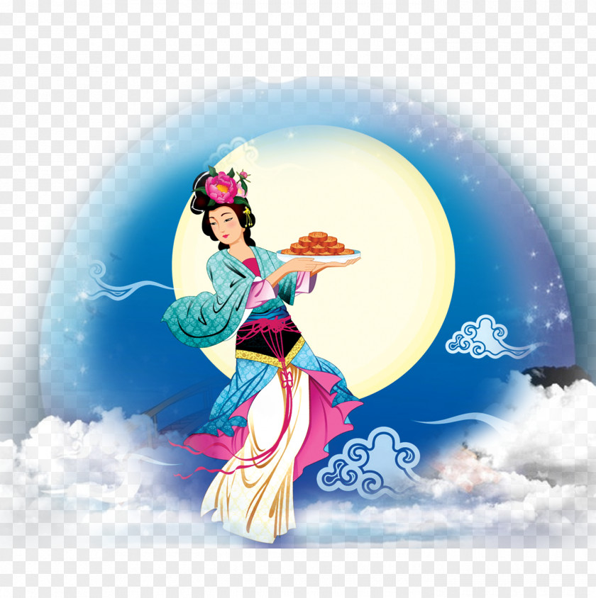Mid-Autumn Festival China Chang'e PNG