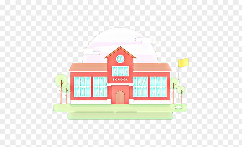 Real Estate Architecture House Property Pink Home Facade PNG