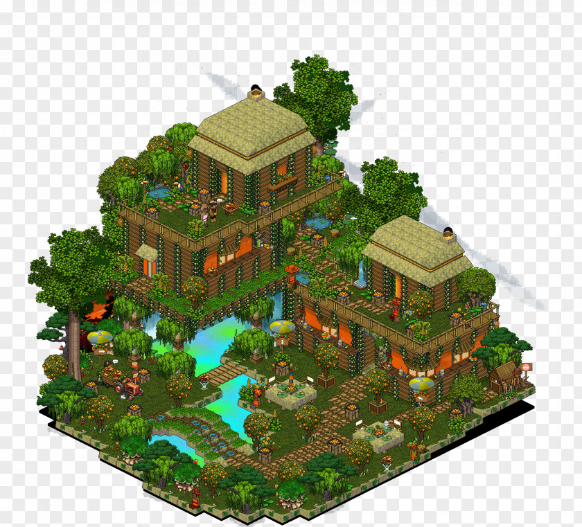 Apartment Habbo House Newspaper Cabane PNG