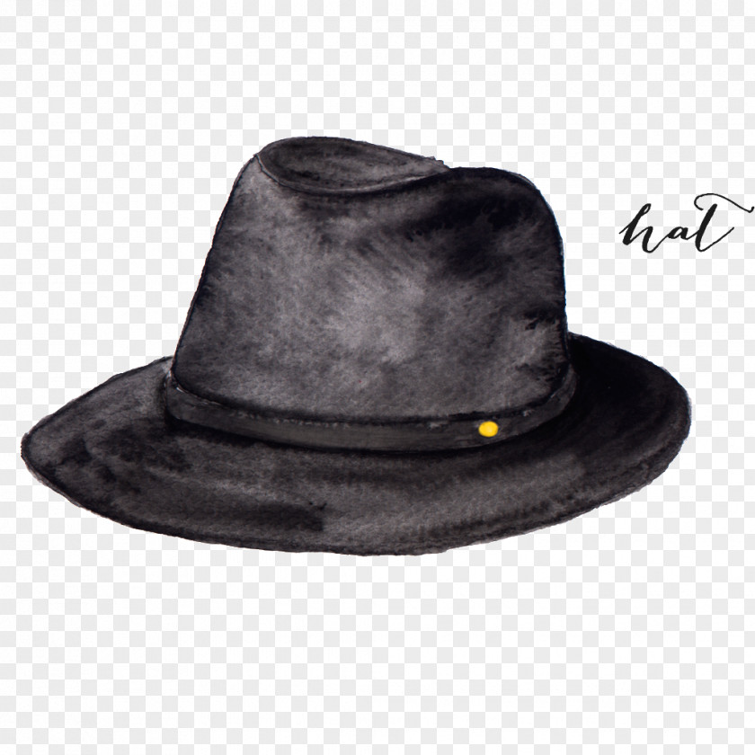Black Hat Clothing Designer PNG