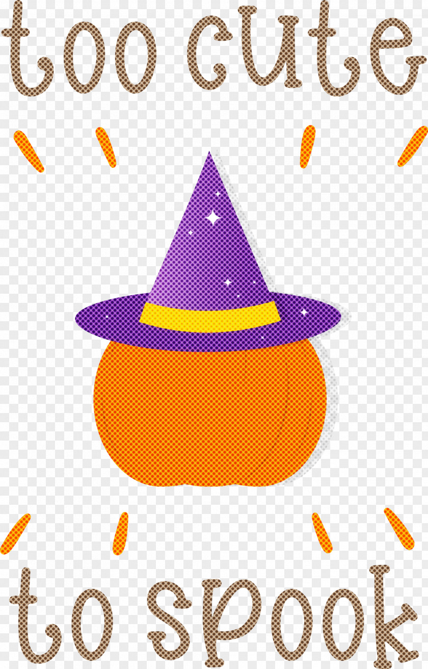 Halloween Too Cute To Spook Spook PNG