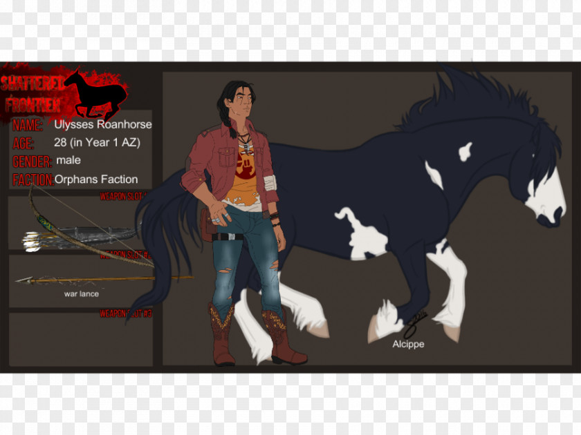 Mustang Stallion Halter Fiction Character PNG