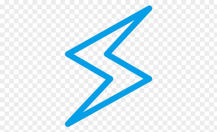 Parallel Electric Blue Arrow PNG