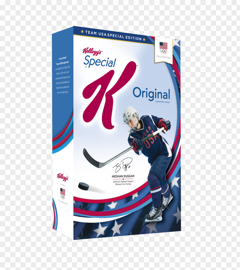 PyeongChang 2018 Olympic Winter Games Breakfast Cereal Special K Kellogg's PNG