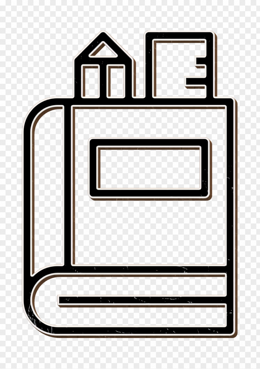 Stationery Icon Rule Book And Reading PNG