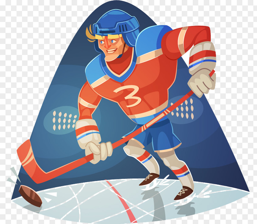 Superman Ice Hockey Cartoon Sport Football PNG