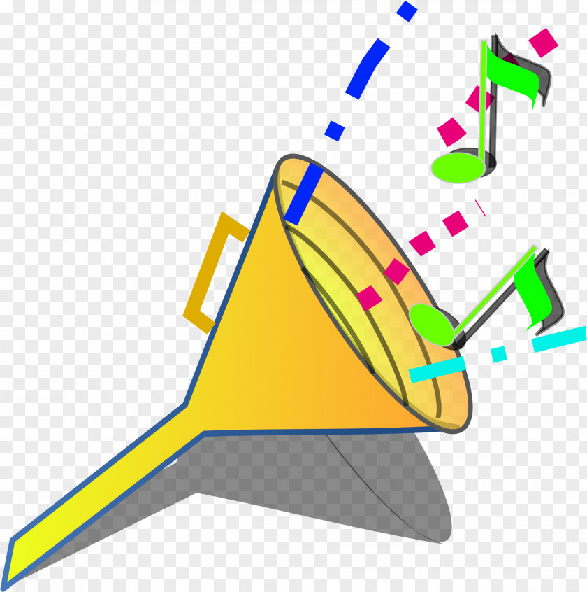 Triangle Cone Wave Cartoon PNG