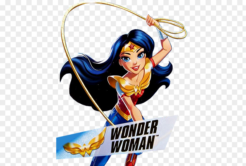 Wonder Woman Poison Ivy Batgirl Harley Quinn DC Super Hero Girls PNG