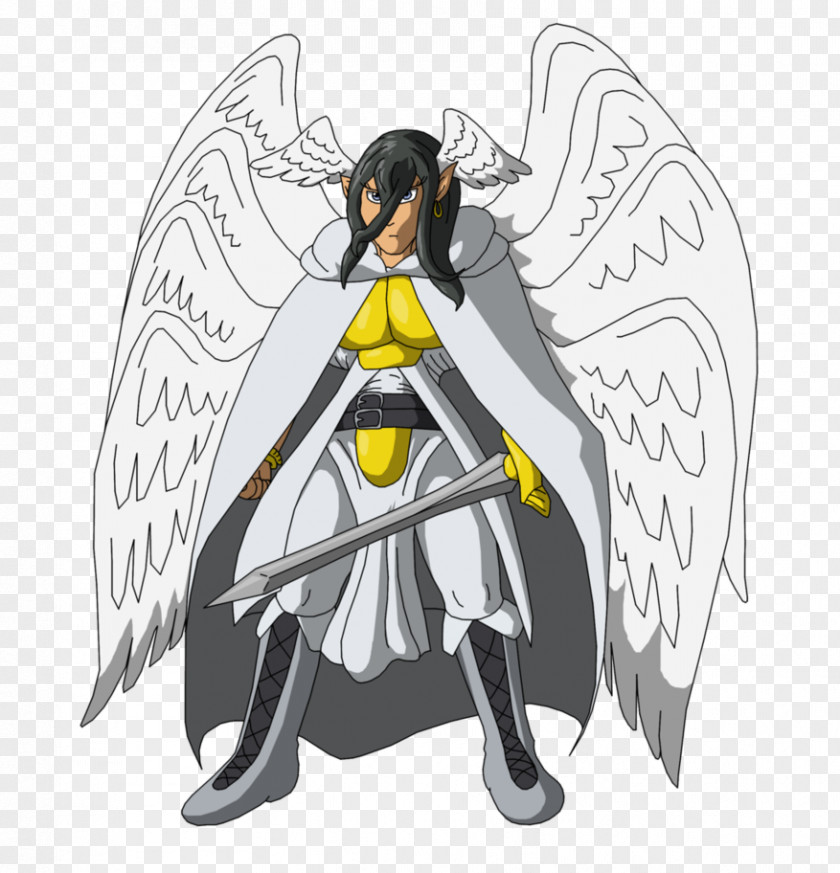 Angel Bagramon Akari Hinomoto DarkKnightmon PNG