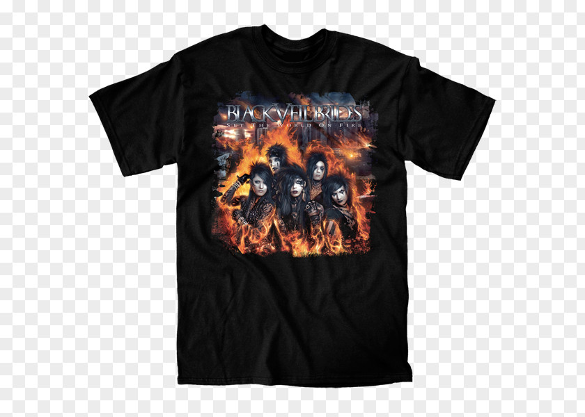 Black Veil Brides T-shirt Deadpool Clothing PNG