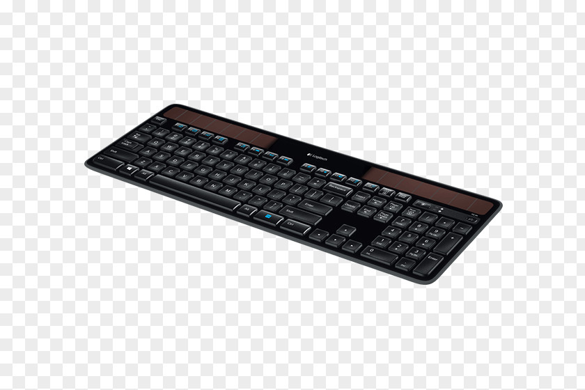 Computer Mouse Keyboard Logitech Wireless Solar K750 For Mac Photovoltaic PNG