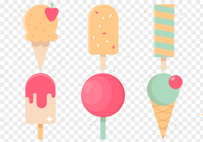 Features Ice Cream Cold Drink Strawberry Soft Cone PNG