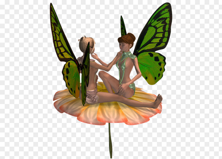 Insect Fairy Butterfly Figurine PNG