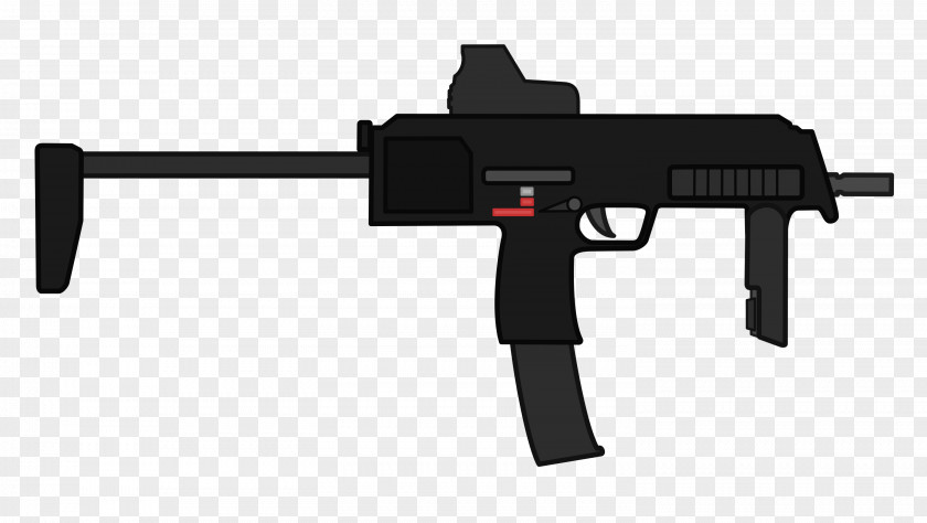 Weapon Heckler & Koch MP7 Personal Defense Firearm PNG