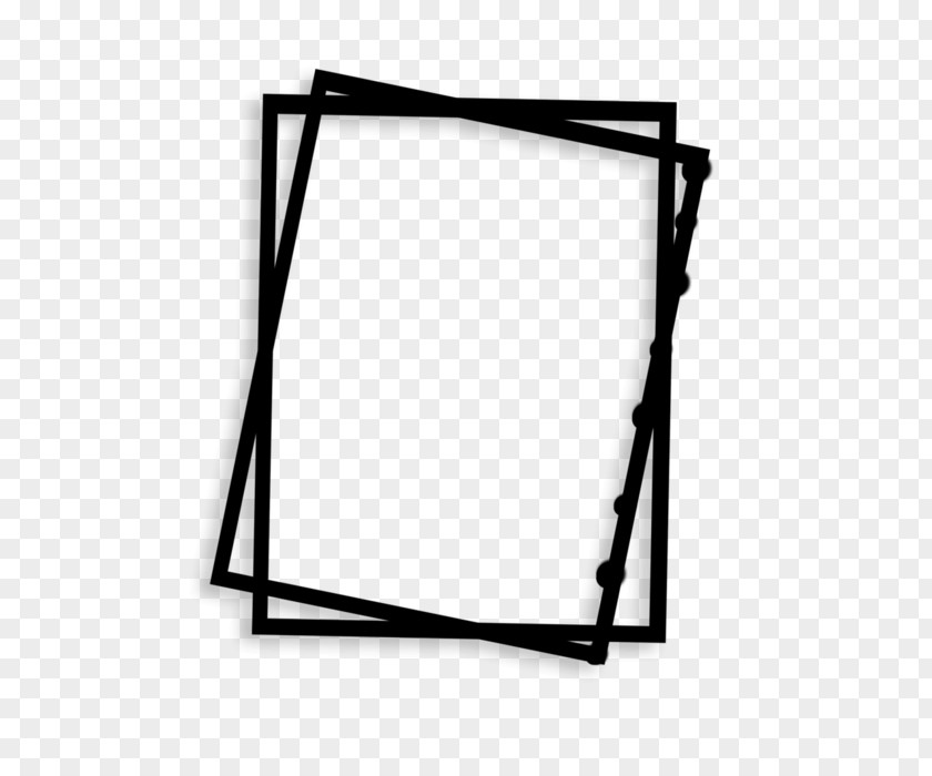 M Angle Picture Frames Line Product Black & White PNG