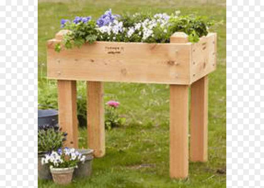 Table Raised-bed Gardening Flower Box Garden PNG